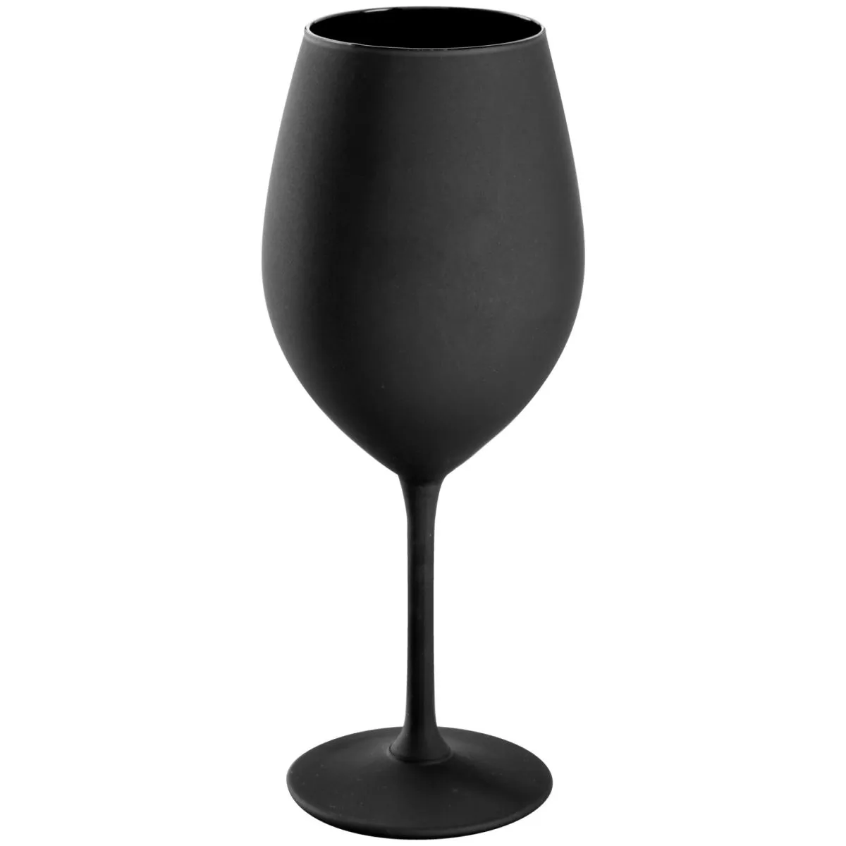 6x VEGA Bicchiere vino Elanie; 410 ml, 6x20.5 cm (ØxH); nero; 6 pz. / Pacco - immagine 1