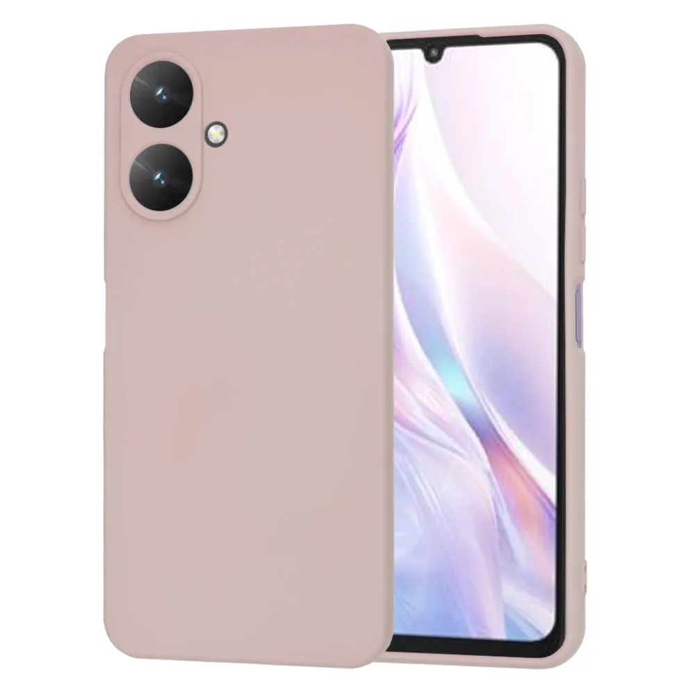 Custodia per Xiaomi Redmi 13C 5G, Techsuit, SoftFlex, Rosa - immagine 1