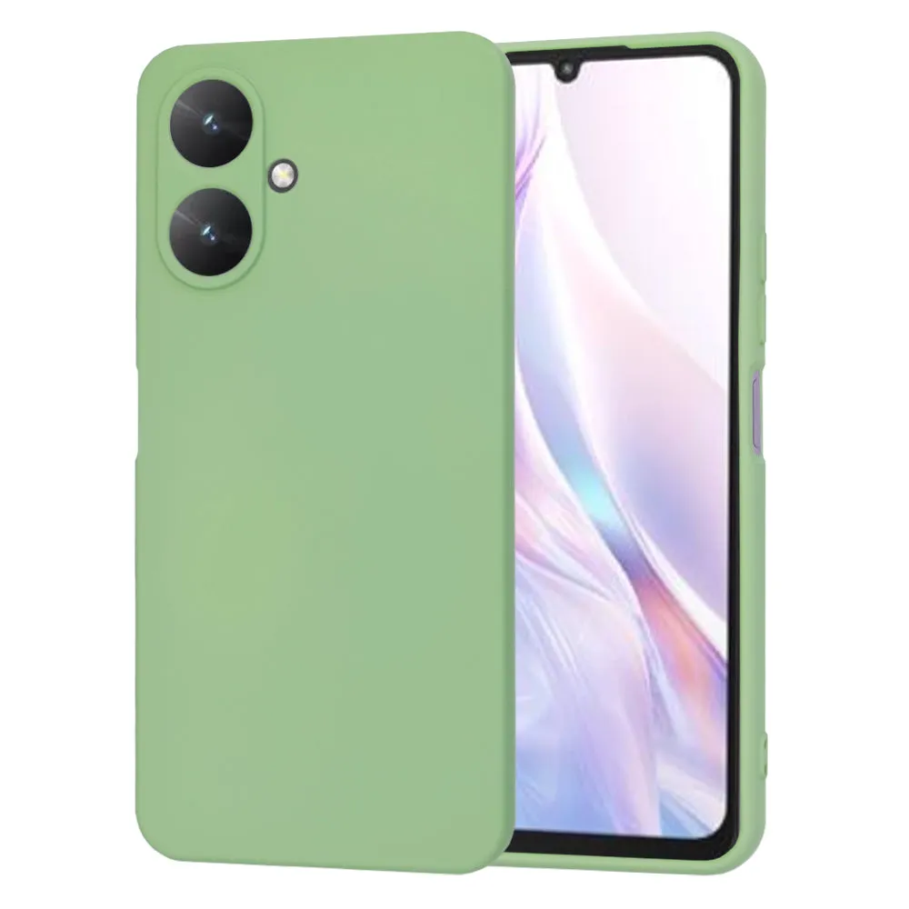 Custodia per Xiaomi Redmi 13C 5G, Techsuit, SoftFlex, Verde Chiaro - immagine 1