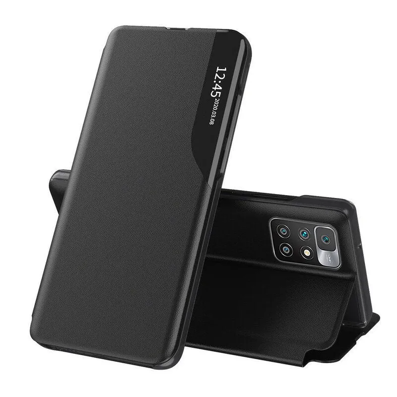 Custodia per Xiaomi Redmi 10 2022 / 10 (2021), Techsuit, eFold, Nera - immagine 1
