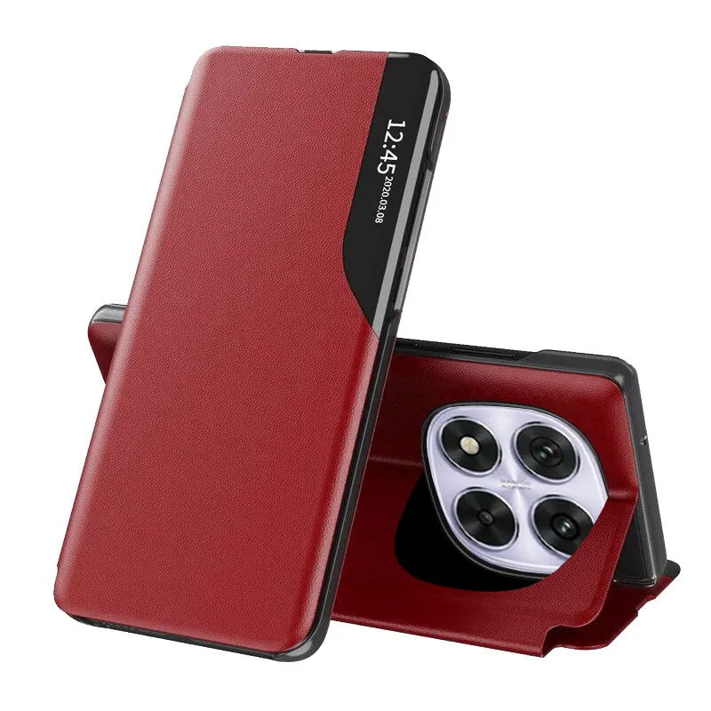 Custodia per Xiaomi Poco X7 / Note 14 Pro 5G, Techsuit, eFold, Rossa - immagine 1