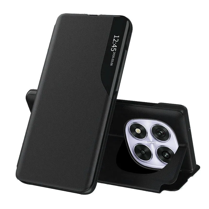 Custodia per Xiaomi Poco X7 / Note 14 Pro 5G, Techsuit, eFold, Nera - immagine 1