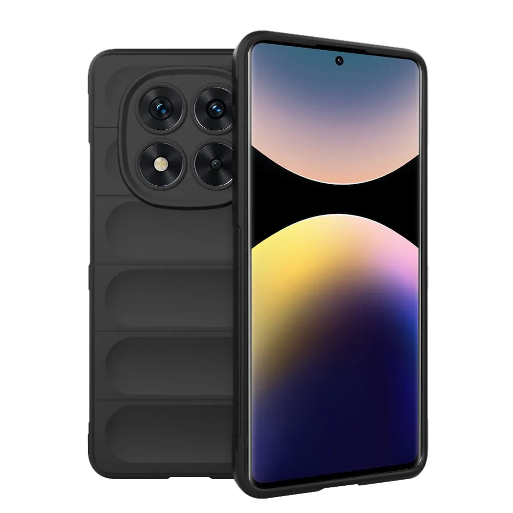 Custodia per Xiaomi Poco X7 / Note 14 Pro 5G, Techsuit, Magic Shield, Nera - immagine 1