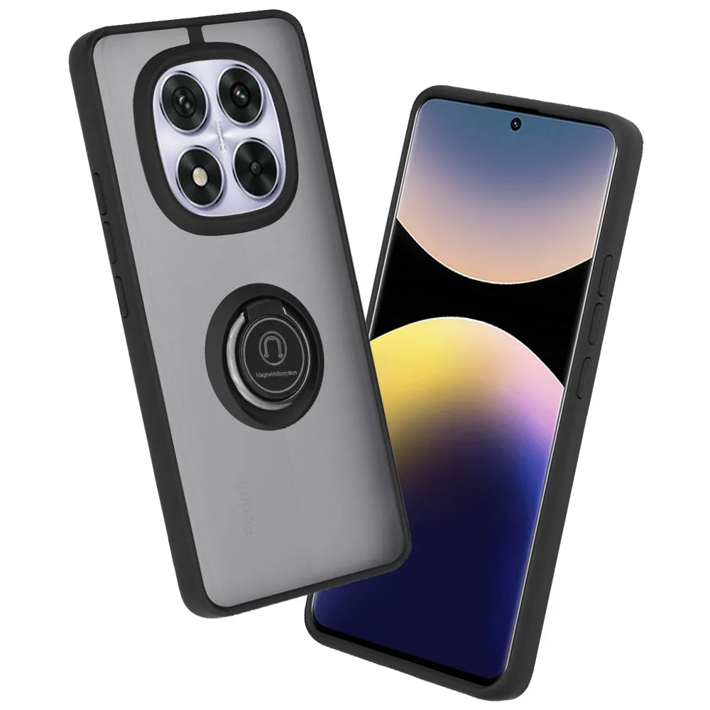 Custodia per Xiaomi Poco X7 / Note 14 Pro 5G, Techsuit, Glinth, Nera - immagine 1