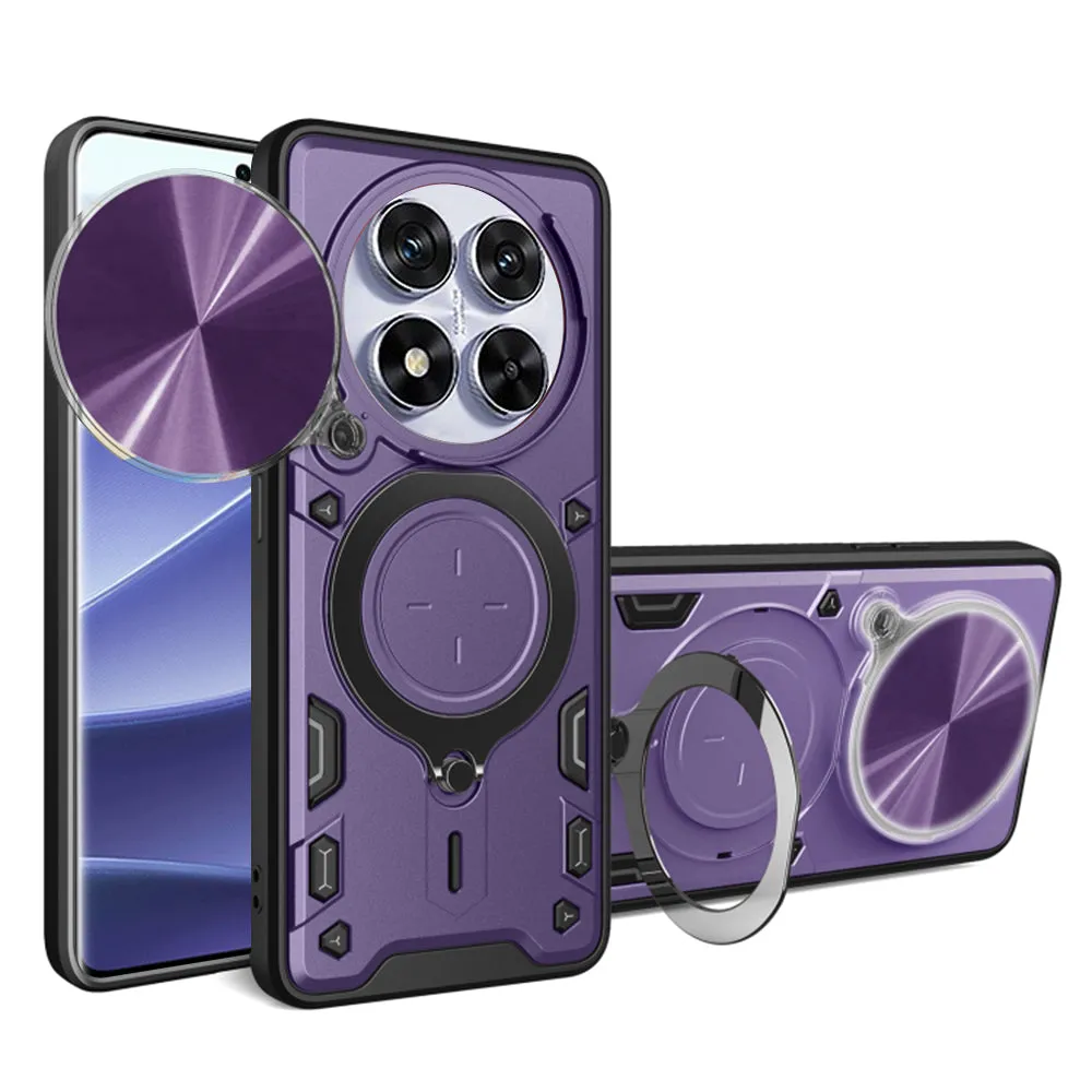 Custodia per Xiaomi Poco X7 / Note 14 Pro 5G, Techsuit, CamGuard Pro, Viola - immagine 1