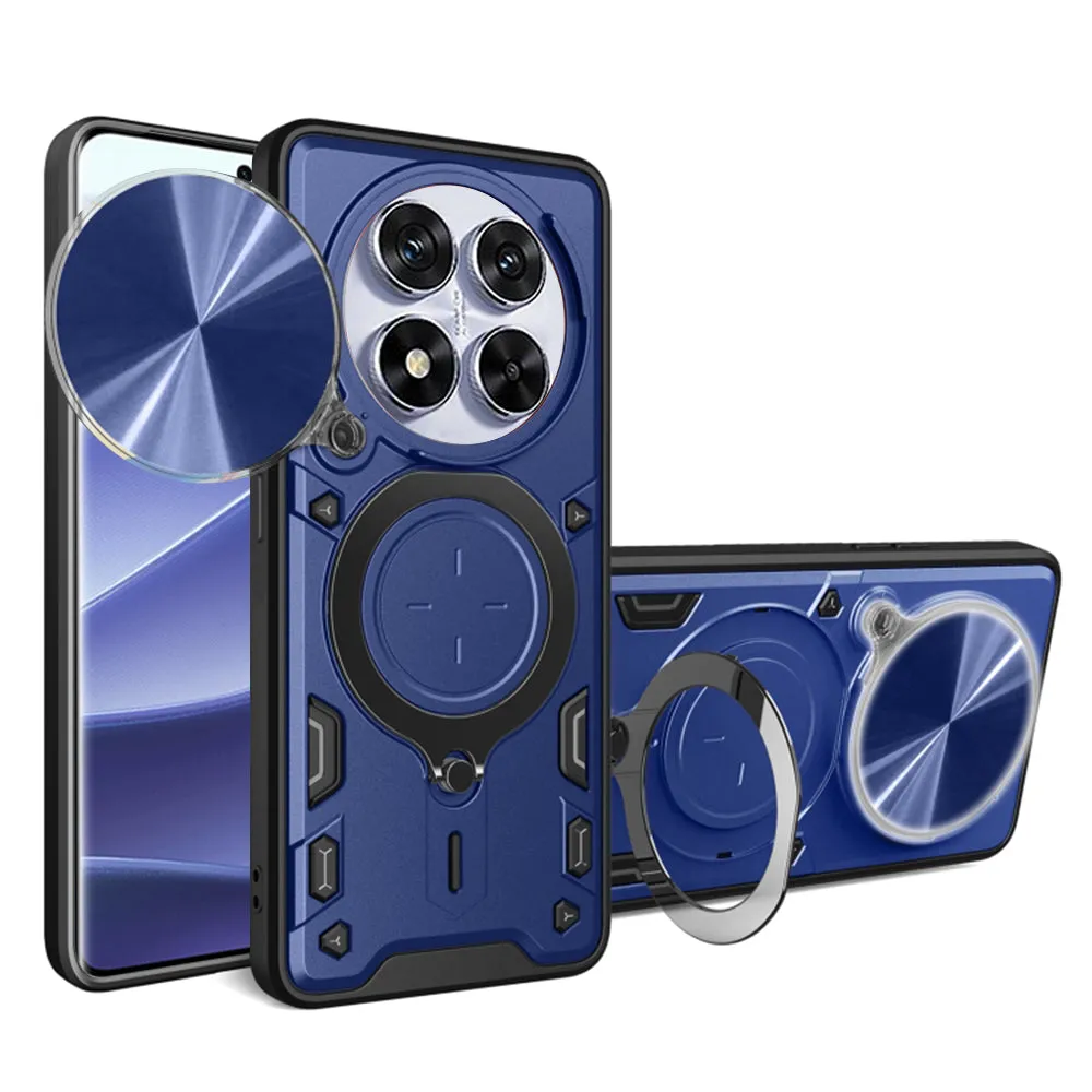 Custodia per Xiaomi Poco X7 / Note 14 Pro 5G, Techsuit, CamGuard Pro, Blu - immagine 1