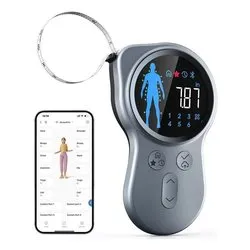 Misuratore circonferenza SMART Smart Tape Measure Plus Grey PEU R Y002 BK A3 - immagine 1
