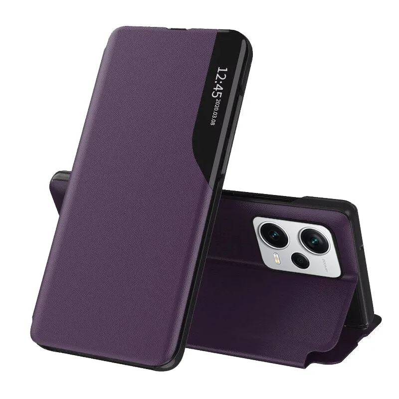 Custodia per Xiaomi Poco X5 Pro / Redmi Note 12 Pro 5G, Techsuit, eFold, Viola - immagine 1