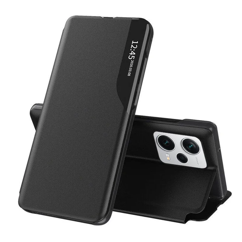 Custodia per Xiaomi Poco X5 Pro / Redmi Note 12 Pro 5G, Techsuit, eFold, Nera - immagine 1
