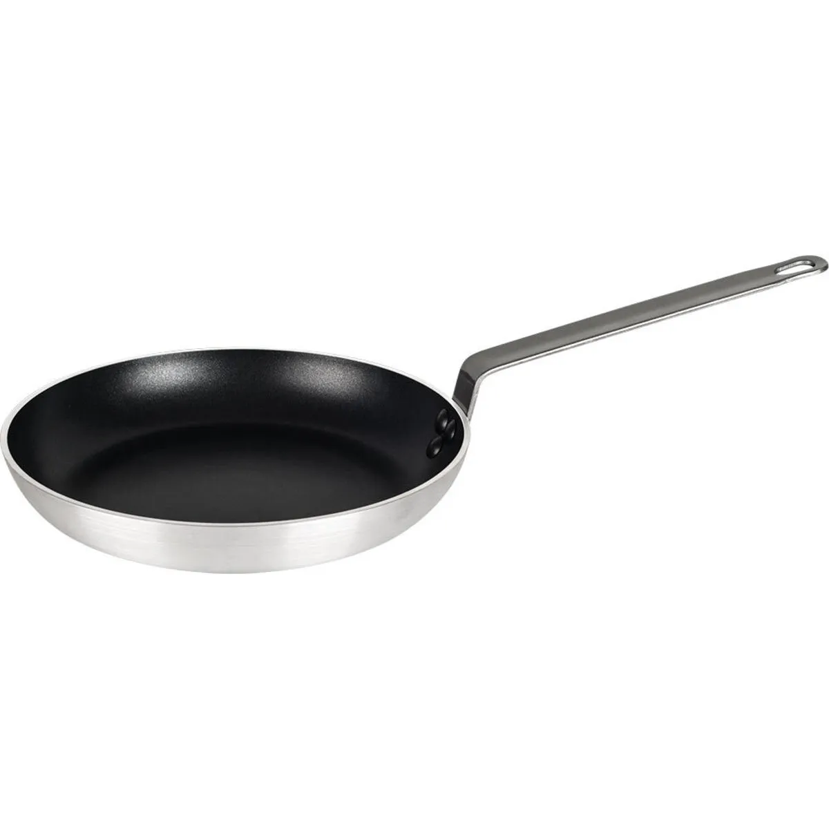 Stalgast Padella in alluminio con rivestimento in Teflon per induzione; 2000 ml, 24x4.5 cm (ØxH); argento - immagine 1
