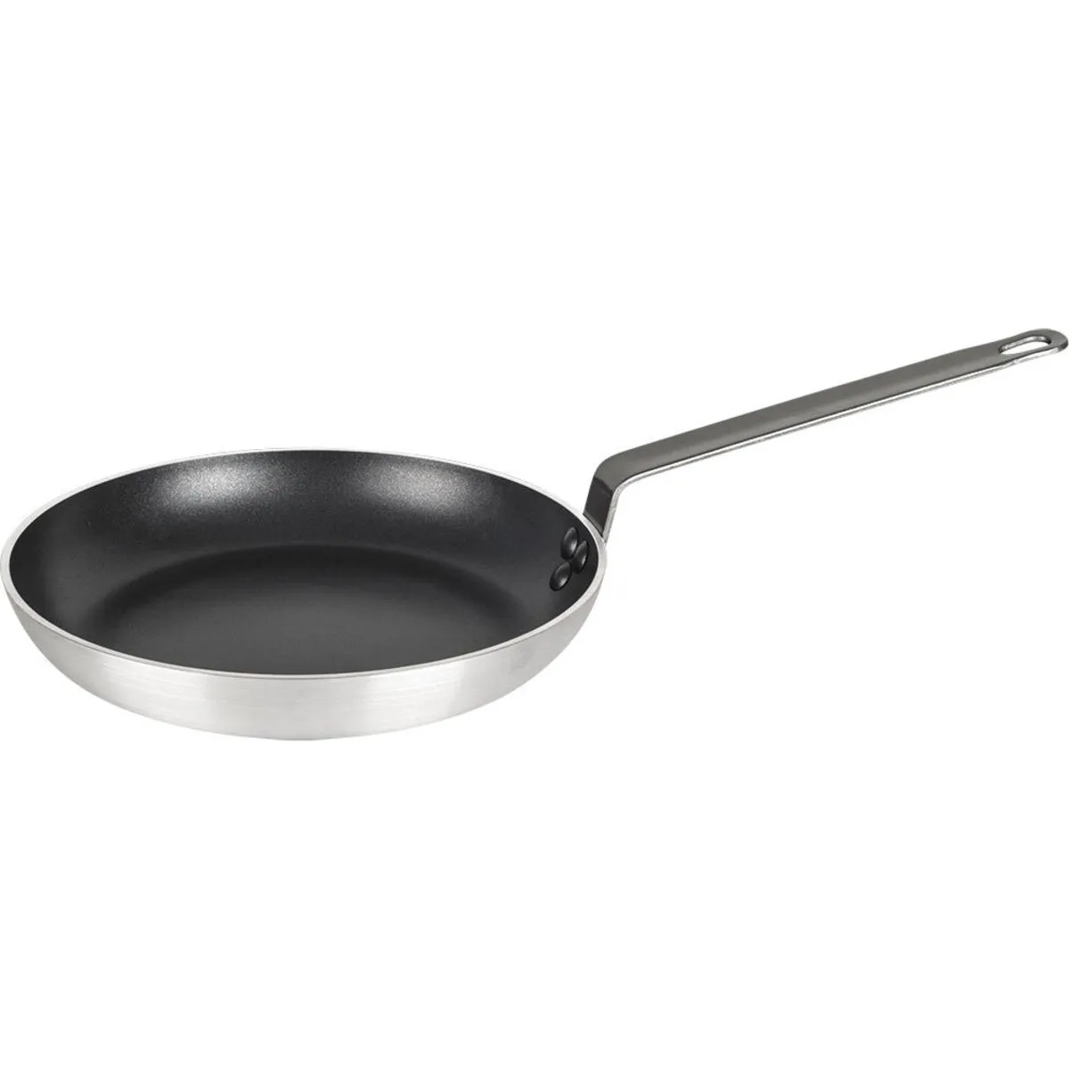 Stalgast Padella in alluminio con rivestimento antiaderente per induzione; 800 ml, 20x3.5 cm (ØxH); argento - immagine 1