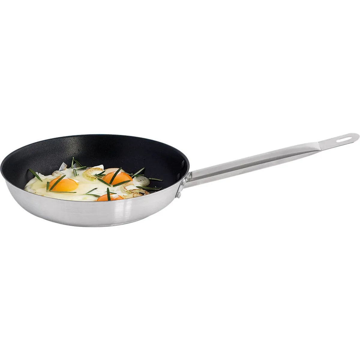 Stalgast Padella con rivestimento antiaderente, senza coperchio; 24x4.2 cm (ØxH); argento - immagine 1
