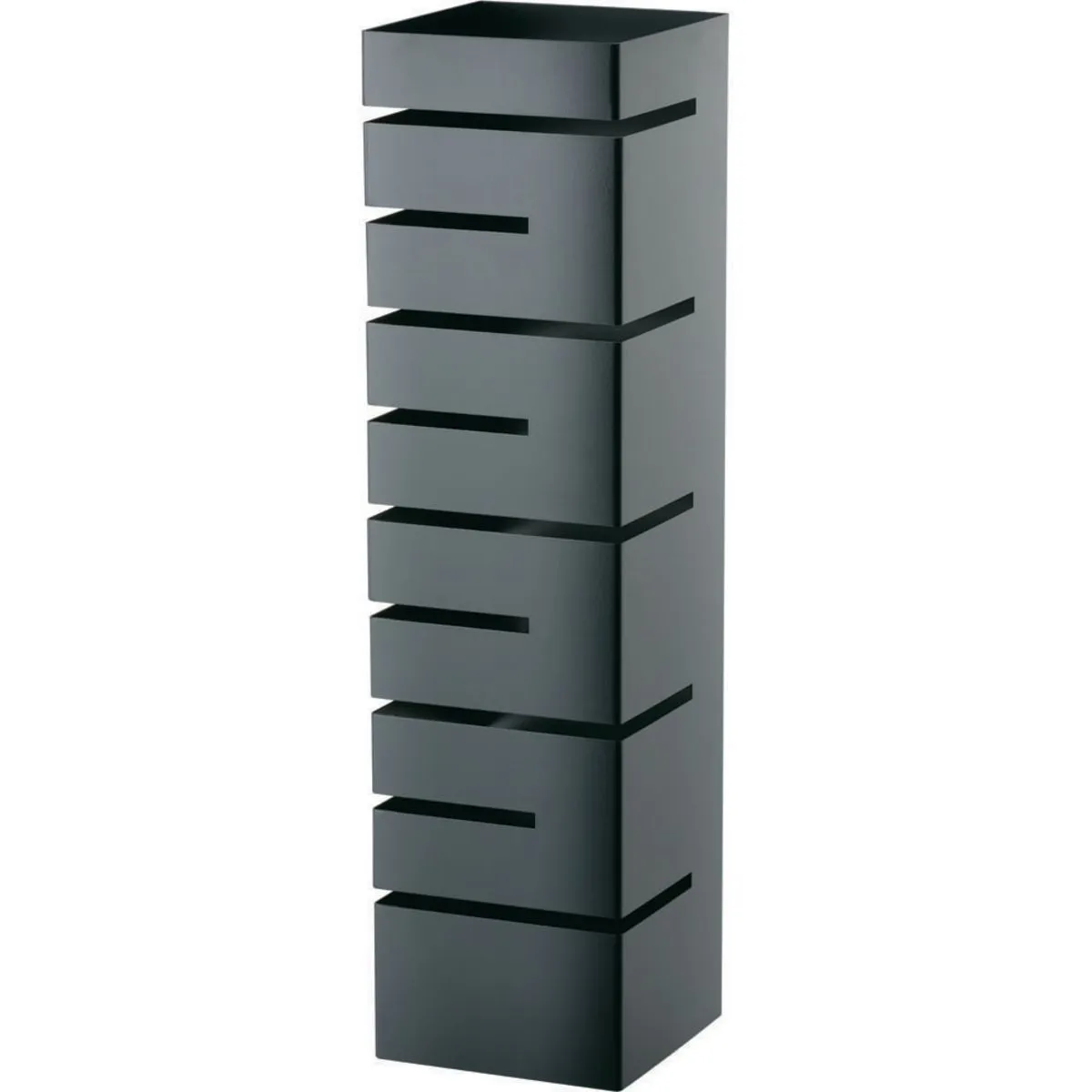 Stalgast Supporto per esposizione buffet alto, inserti angolari; 15x57 cm (LxH); nero - immagine 1