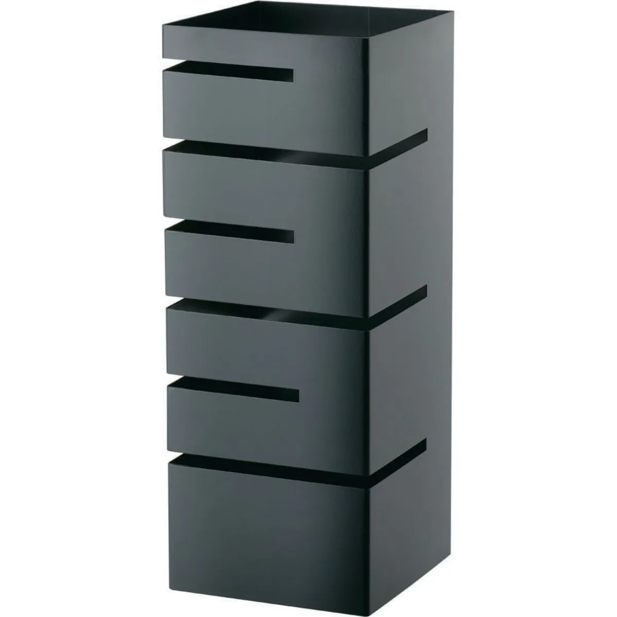 Stalgast Supporto per esposizione buffet con ripiani angolati; 15x35.5 cm (LxH); nero - immagine 1