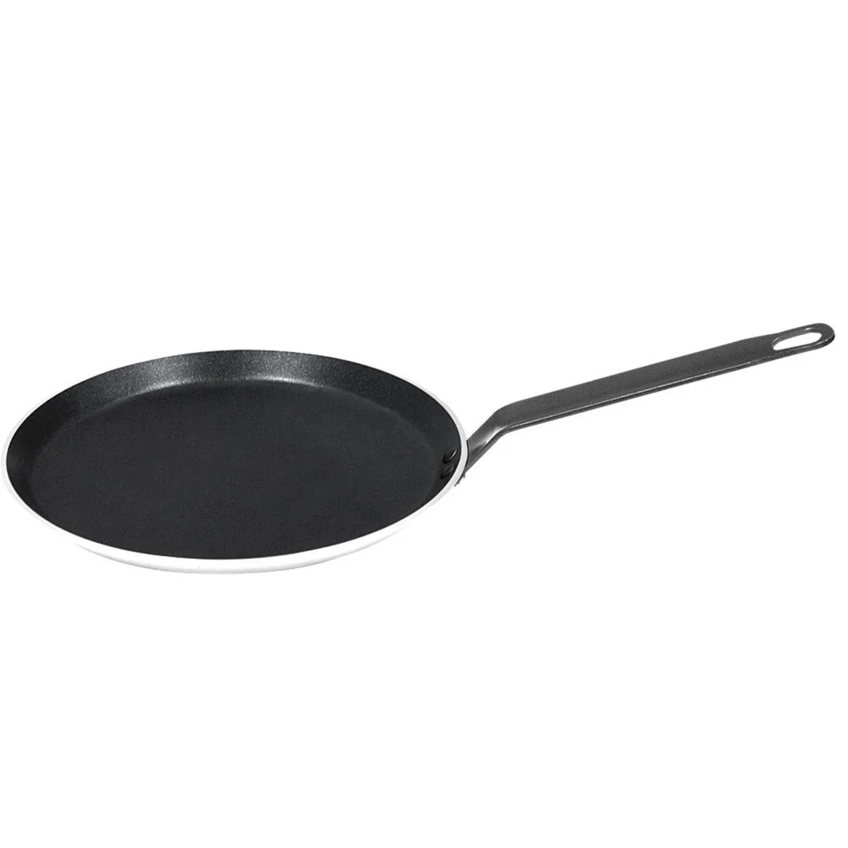 Stalgast Padella per crepes con rivestimento antiaderente, adatta all'induzione; 25.5x1.7 cm (ØxH); argento - immagine 1