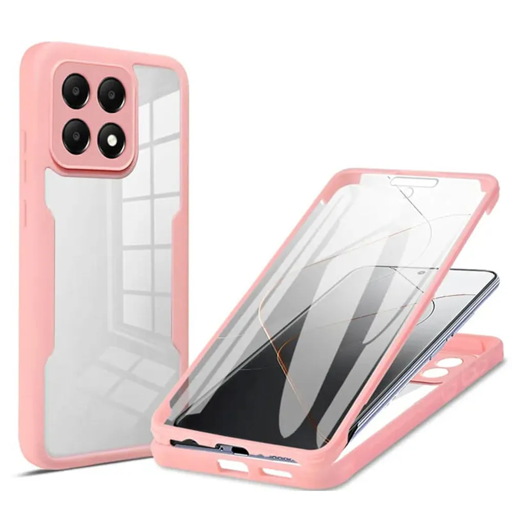 Custodia per Xiaomi Poco F6 Pro, Techsuit, ColorVerse 360, Rosa - immagine 1