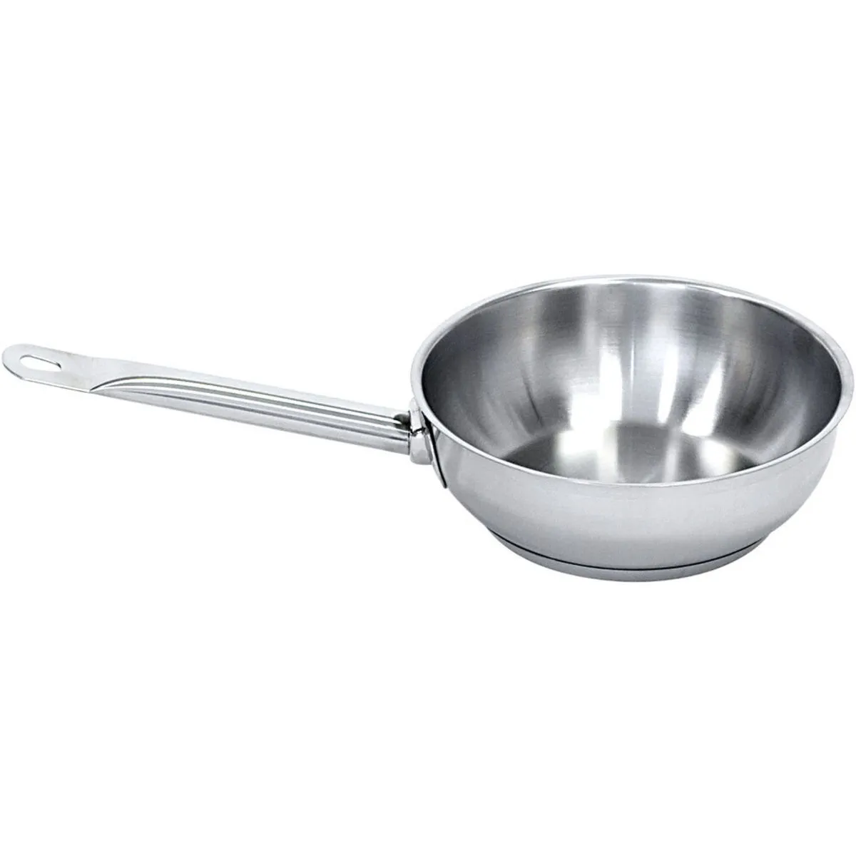 Stalgast Padella Sauté in acciaio; 1.2 l, 20x6.5 cm (ØxH); argento - immagine 1
