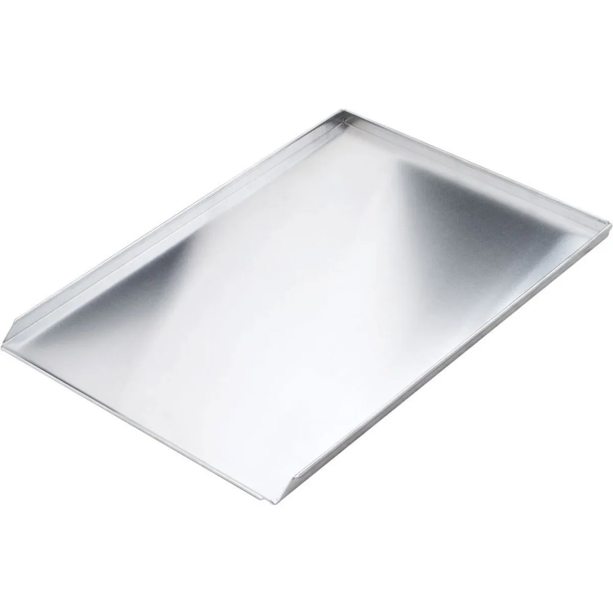 Stalgast Teglia a 3 lati in alluminio, standard del panettiere; 60x40 cm (LxP); argento - immagine 1