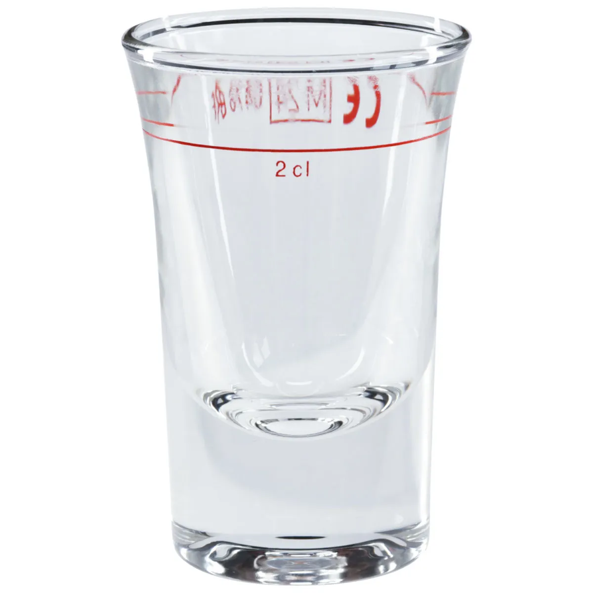 24x Bormioli Rocco Shottino Dublino con tacca; 34 ml, 4.5x7 cm (ØxH); trasparente; 2 cl Segno di riempimento, 24 pz. / Pacco - immagine 1