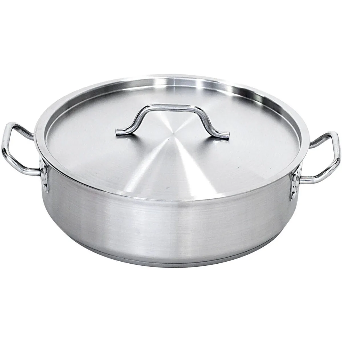 Stalgast Teglia in acciaio inox con coperchio; 11.2 l, 36x11 cm (ØxH); argento - immagine 1