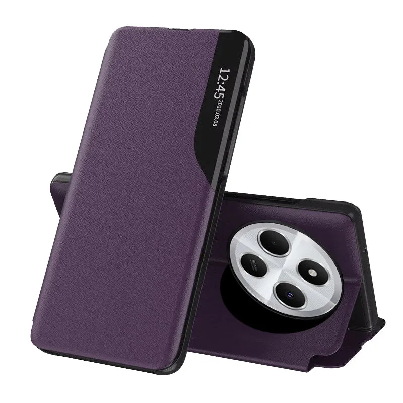 Custodia per Xiaomi Poco C75 / Redmi 14C, Techsuit, eFold, Viola - immagine 1