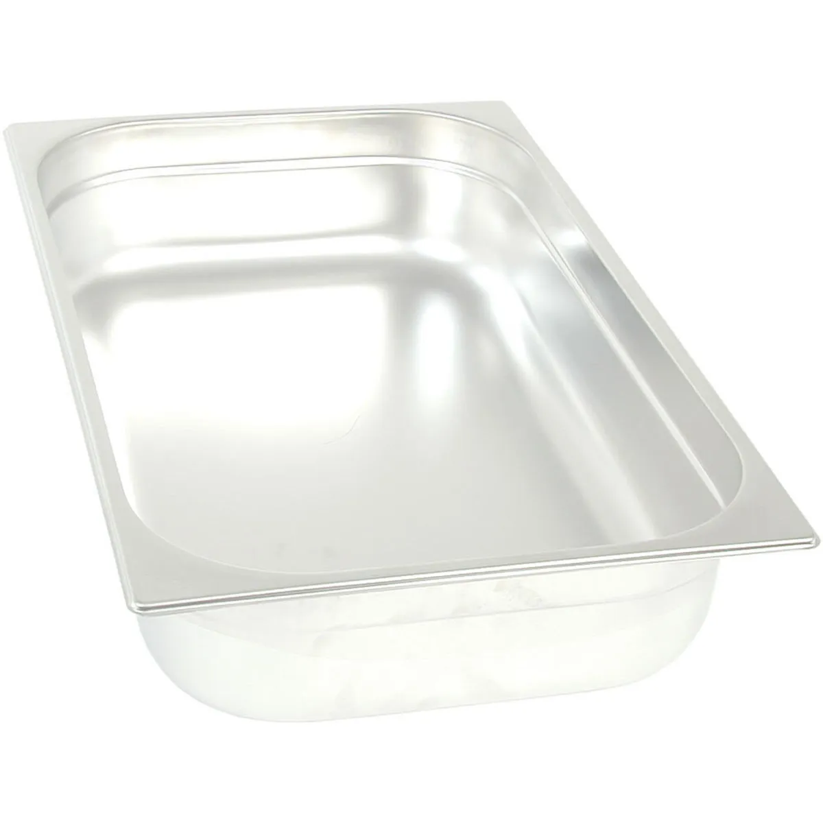 Stalgast Contenitori gastronorm in acciaio inox , serie OnSet; GN 1/1, 8 l, 53x32.5x6.5 cm (LxLxP); argento - immagine 1