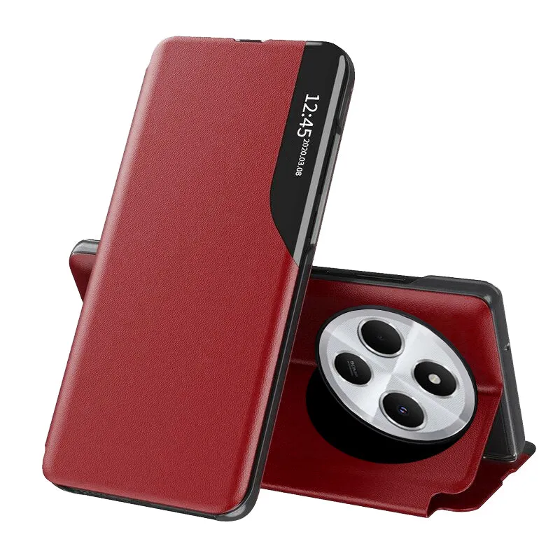 Custodia per Xiaomi Poco C75 / Redmi 14C, Techsuit, eFold, Rossa - immagine 1