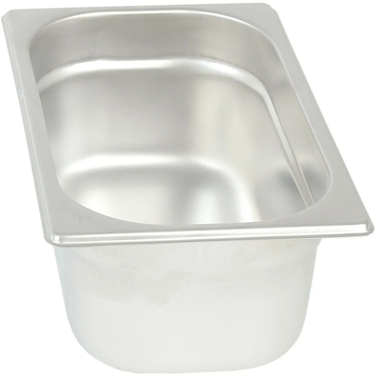 Stalgast Contenitori gastronorm in acciaio inox serie BASIC; GN 1/4, 5 l, 26.5x16.2x20 cm (LxLxP); argento - immagine 1