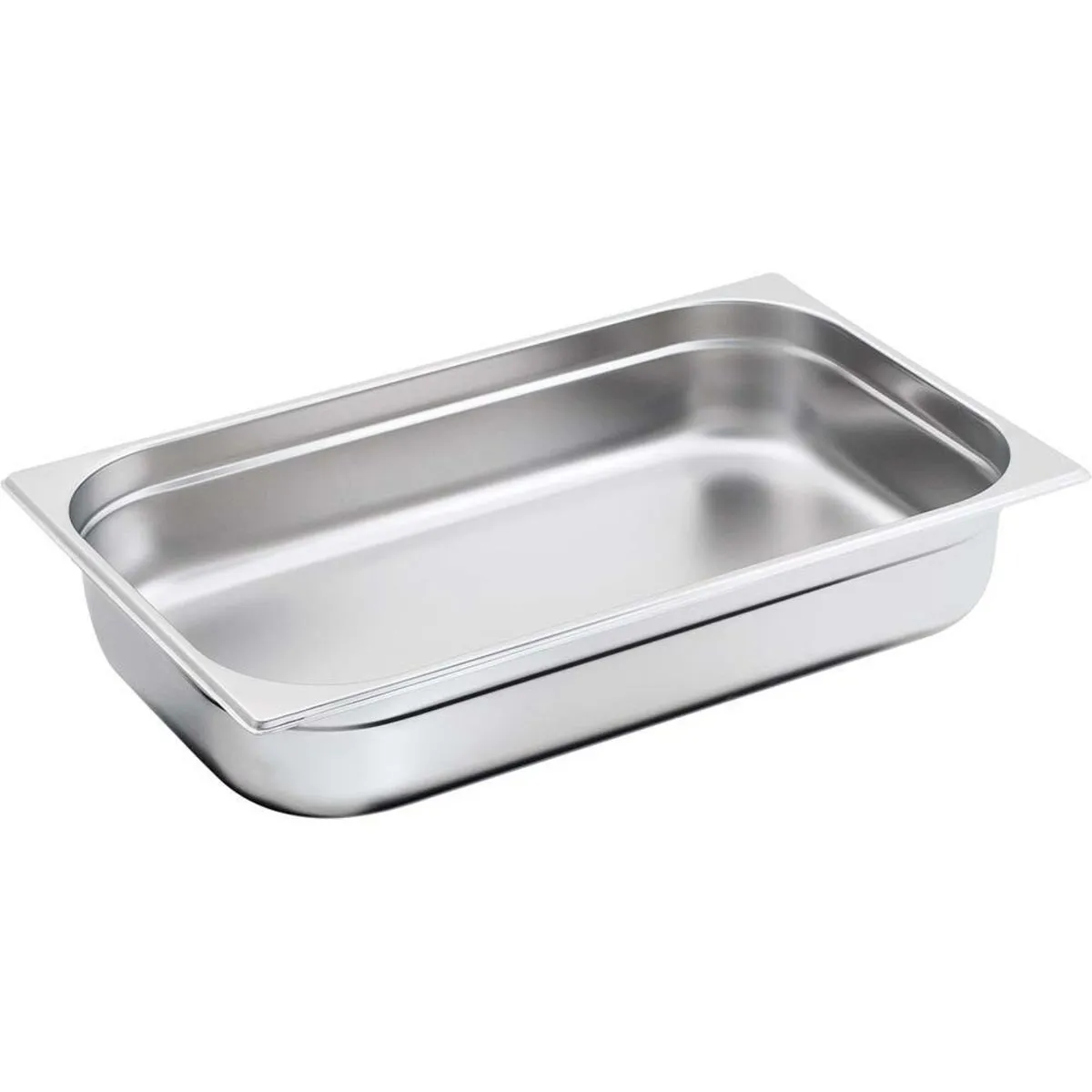Stalgast Contenitori gastronorm in acciaio inox serie BASIC; GN 1/1, 26 l, 53x32.5x20 cm (LxLxP); argento - immagine 1
