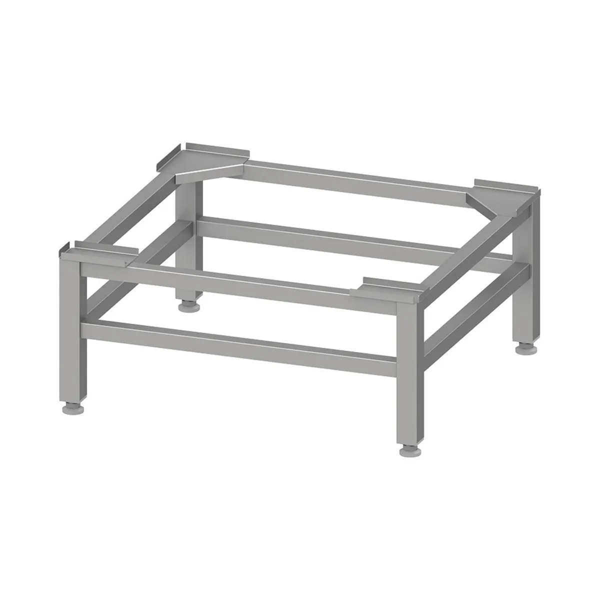 Stalgast Telaio di base in acciaio inox per forni combinati gastronorm 1/1, h. 300 mm; 70.4x30 cm (LxH); argento - immagine 1