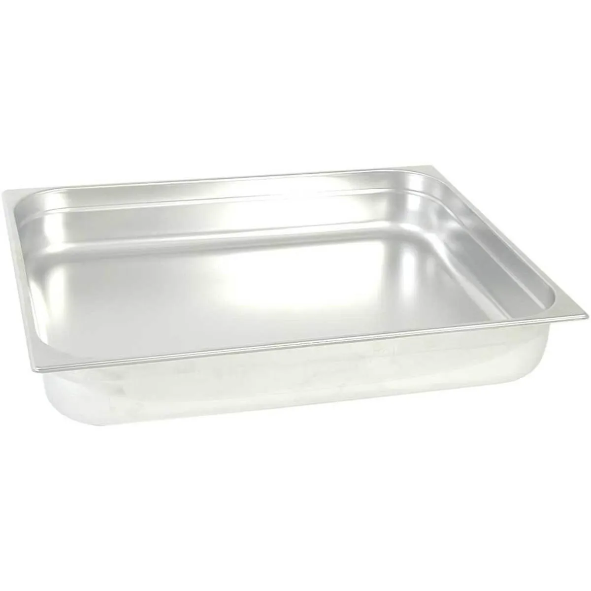 Stalgast Contenitori Gastronorm serie STANDARD; GN 2/1, 4.4 l, 65x53x2 cm (LxLxP); argento - immagine 1