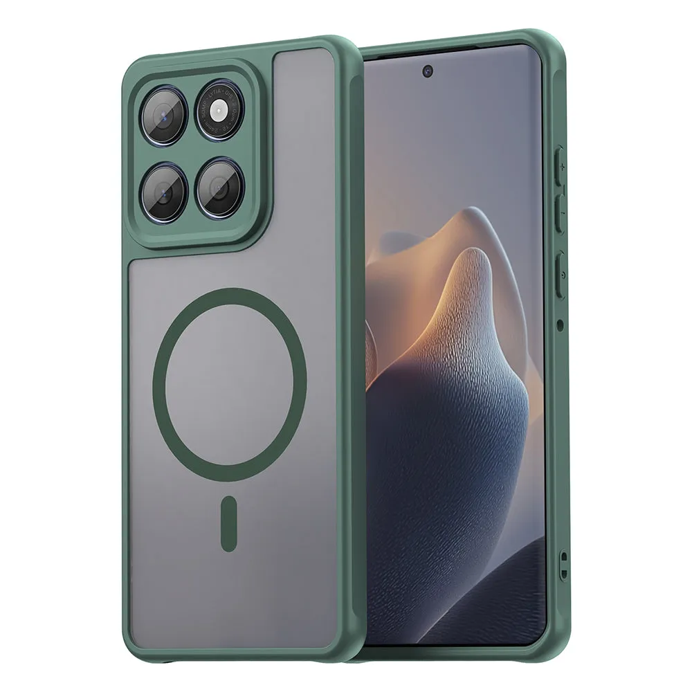 Custodia MagSafe per Motorola Edge 60 Fusion / Edge 60, Techsuit, HaloFrost II, Verde - immagine 1