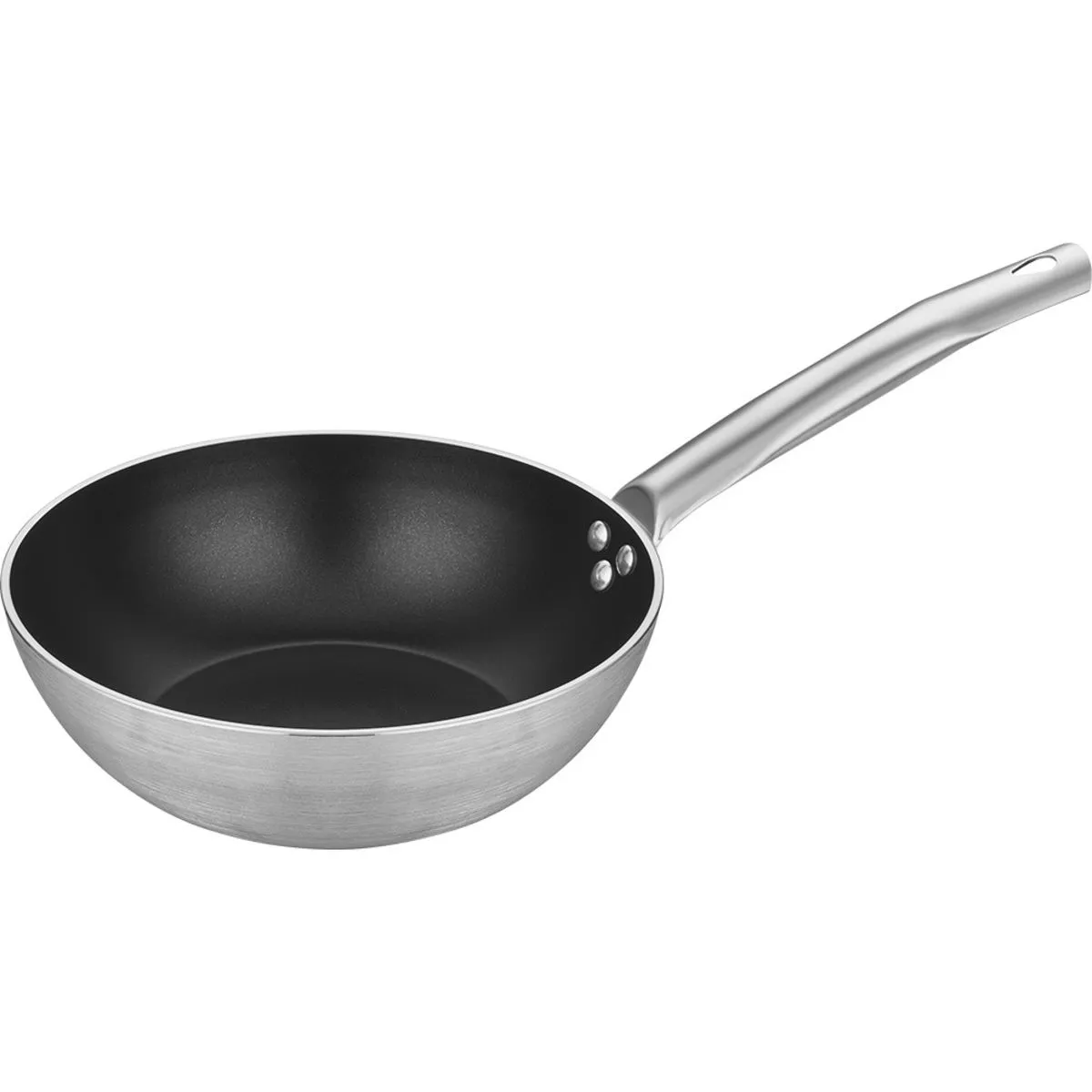 Stalgast Padella wok con rivestimento antiaderente, serie OnSet; 5300 ml, 32x9.5 cm (ØxH); argento - immagine 1