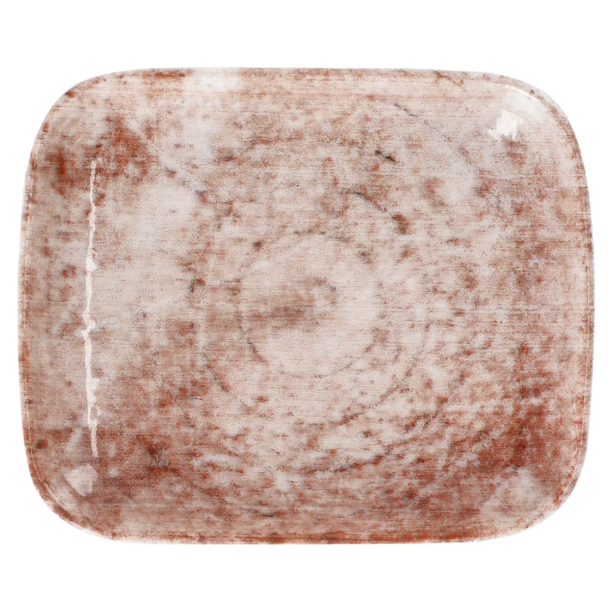 6x VEGA Piattino Gironia; 9x7.5x1.9 cm (LxLxH); rosa; rettangolare; 6 pz. / Pacco - immagine 1