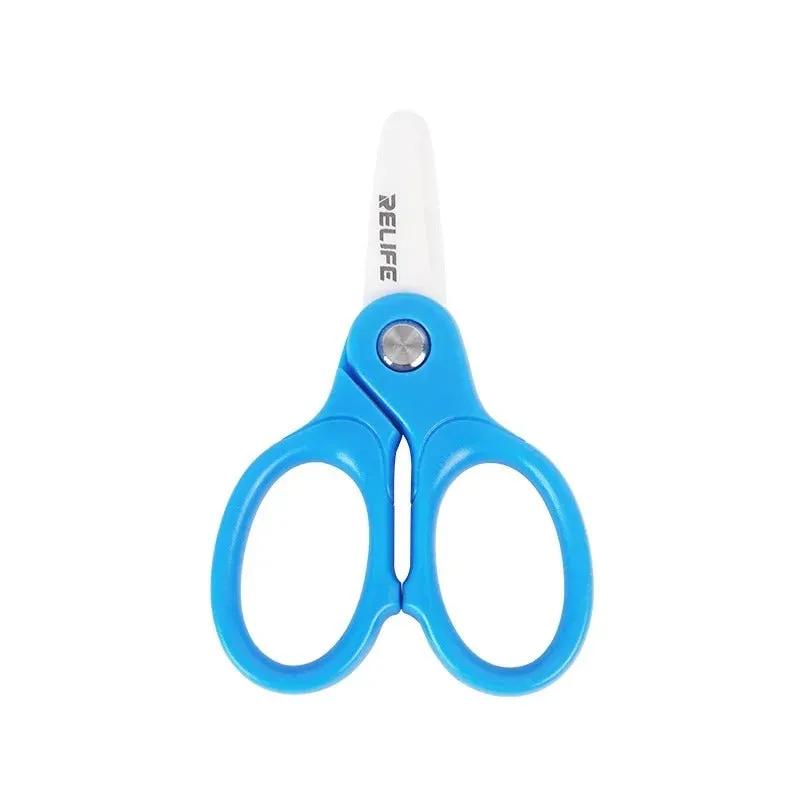 Forbici Relife RL-102A, lame in ceramica, blu - immagine 1