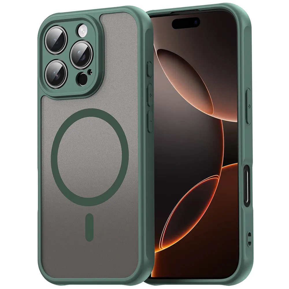 Custodia MagSafe per Apple iPhone 11 Pro, Techsuit, HaloFrost II, Verde - immagine 1