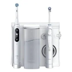 Kit idropulsore e spazzolino IO SERIES 6 Oral Health Center (Ricaricabile) White - immagine 1