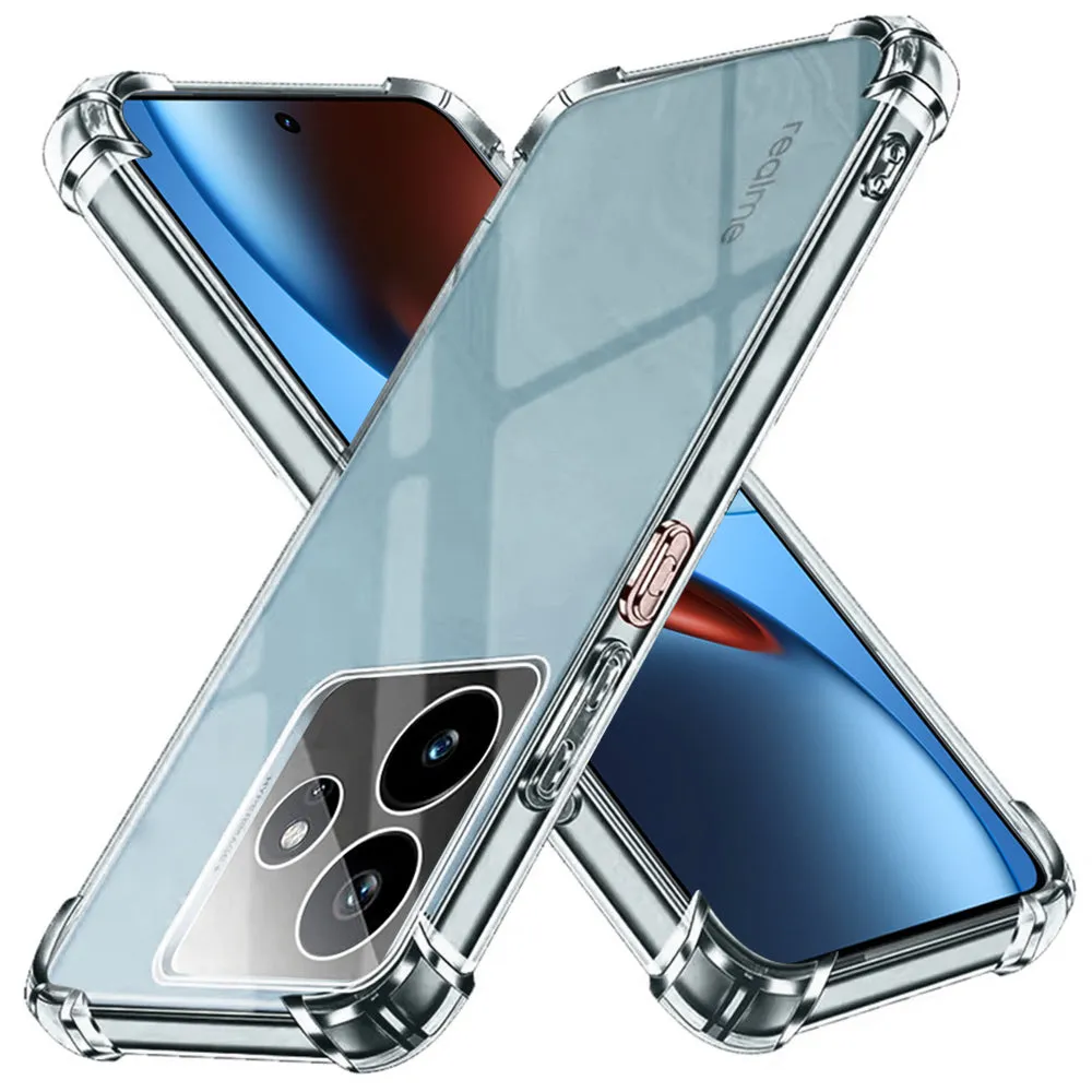 Custodia per Realme GT 7, Techsuit, Shockproof Clear, Trasparente - immagine 1