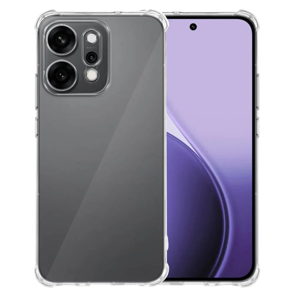 Custodia per Oppo Reno14 Pro, Techsuit, Shockproof Clear, Trasparente - immagine 1