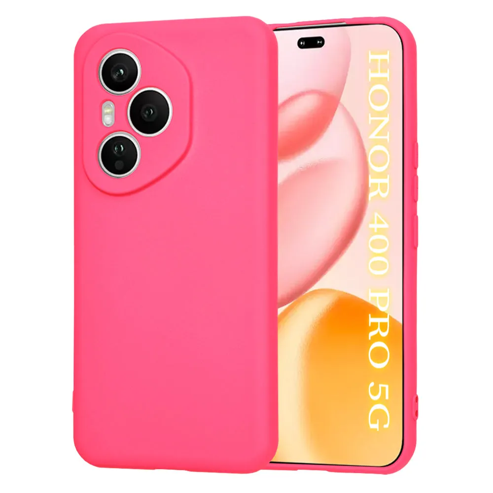 Custodia per Honor 400 Pro, Techsuit, SoftFlex, Rosa Scuro - immagine 1