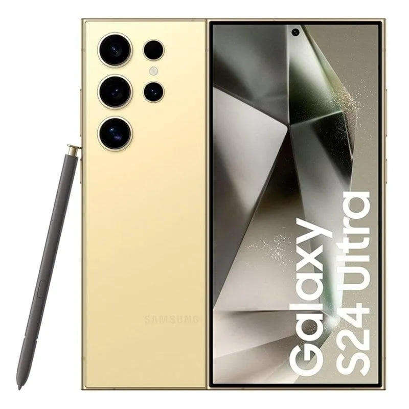 Samsung Galaxy S24 Ultra 5G 12GB 256GB 6.8" Titanio Giallo - immagine 1