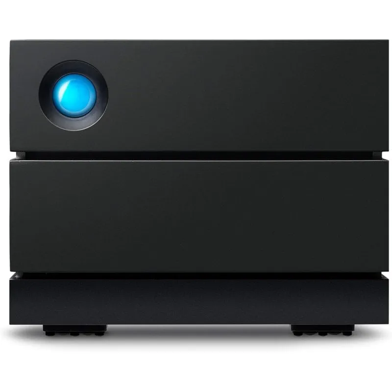 LaCie 2big RAID 16TB array di dischi Desktop Nero - immagine 1