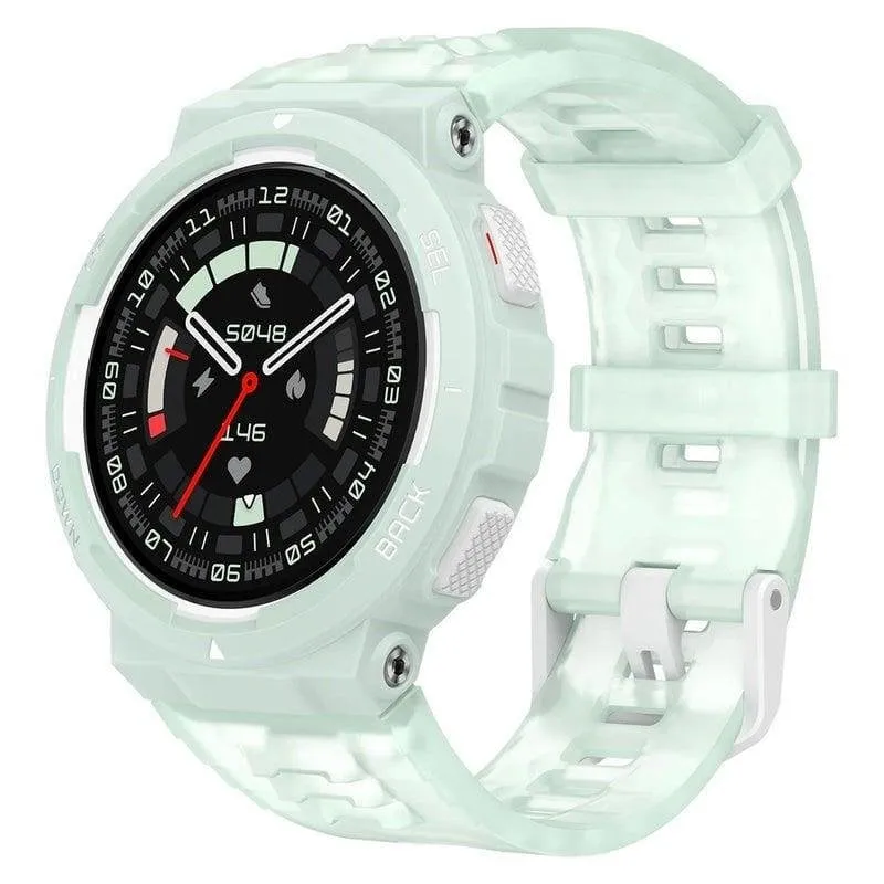 Amazfit Active Edge Bluetooth GPS 46mm TFT Verde Menta L Impermeabile 10ATM SpO2 Cardiofrequenzimetro - immagine 1