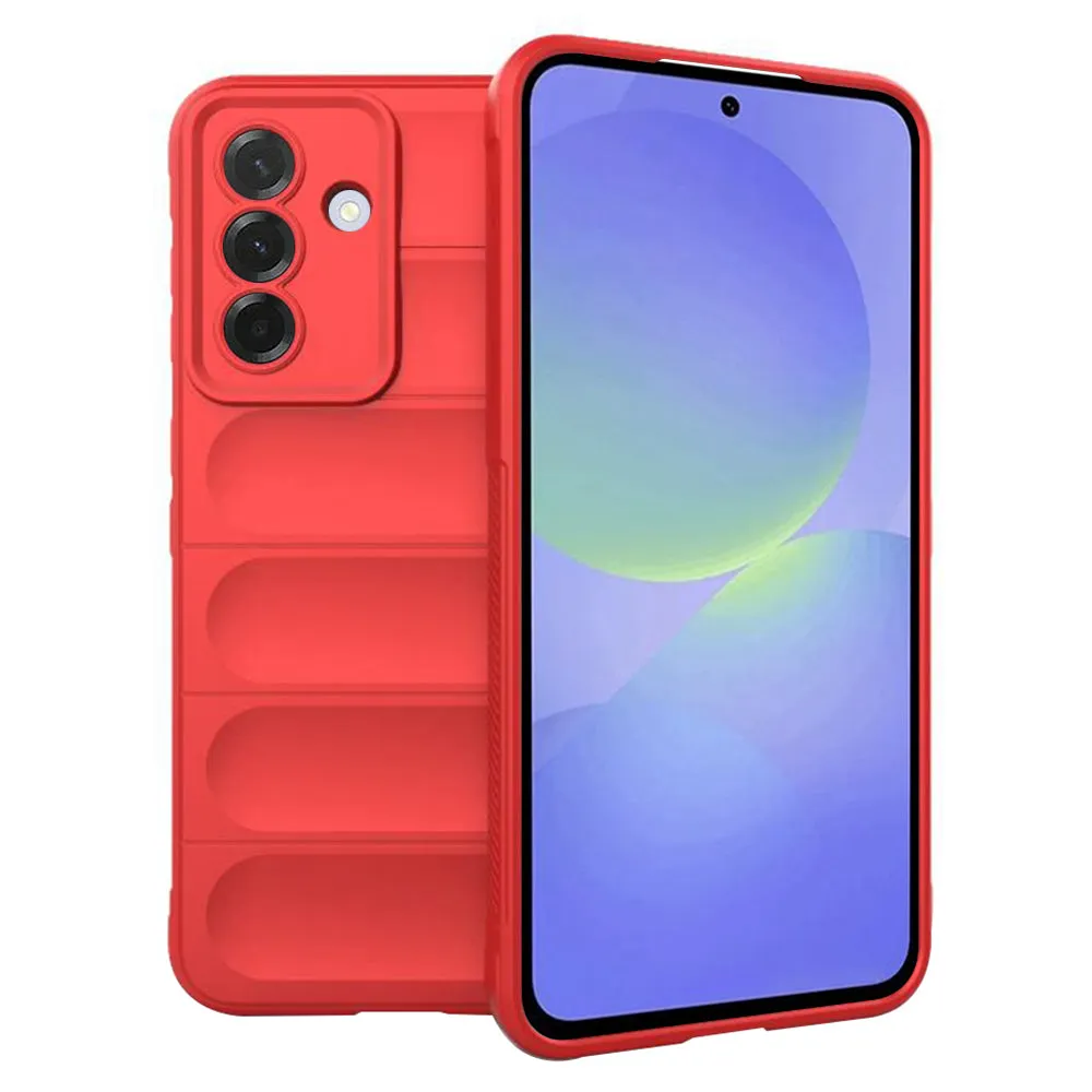Custodia per Samsung Galaxy A56 A566 / A36 A366, Techsuit, Magic Shield, Rossa - immagine 1