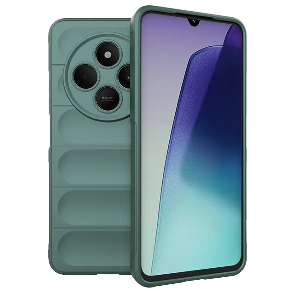 Custodia per Xiaomi Poco C75 / Redmi 14C, Techsuit, Magic Shield, Verde - immagine 1