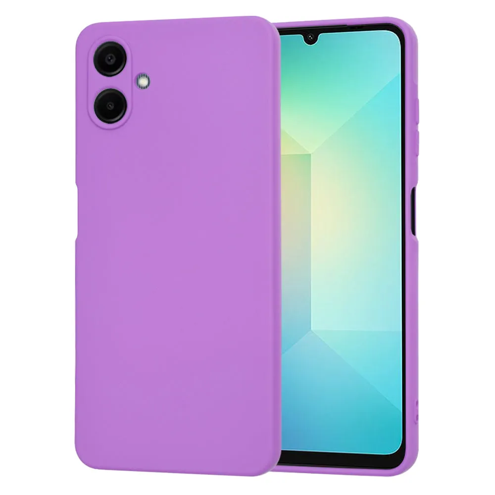 Custodia per Samsung Galaxy A06 A065, Techsuit, SoftFlex, Viola - immagine 1