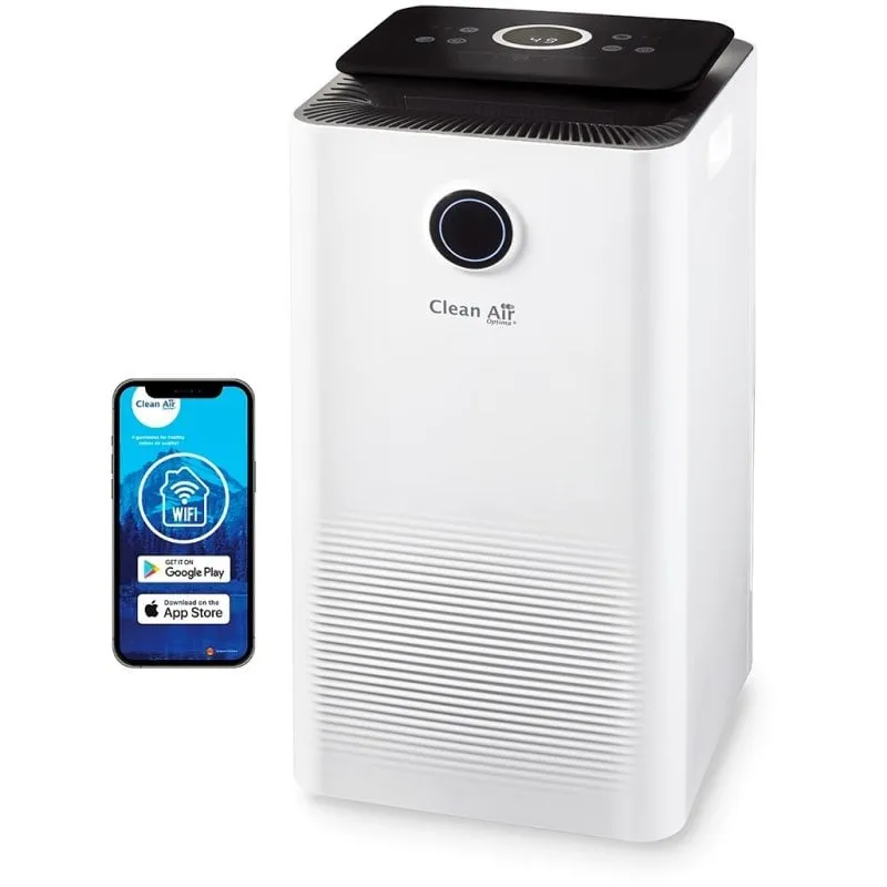Clean Air Optima CA-704 Deumidificatore e purificatore d'aria Smart Wifi per 40 m2 - immagine 1
