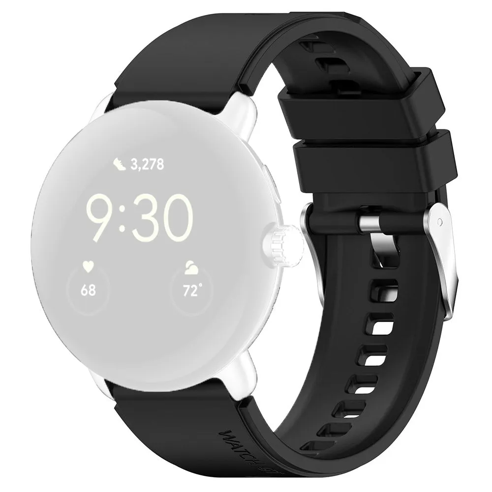 Cinturino Techsuit W026 per Huawei Watch / Xiaomi Watch Series, 22mm, Nero - immagine 1