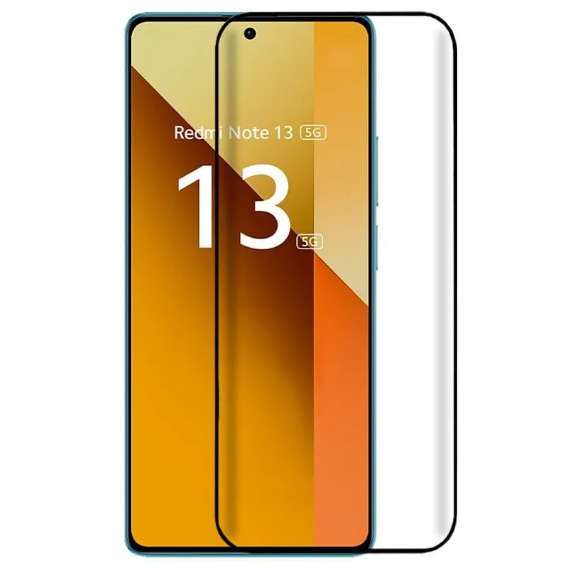 Pellicola protettiva per schermo in vetro temperato 3D per Xiaomi Redmi Note 13 5G - immagine 1