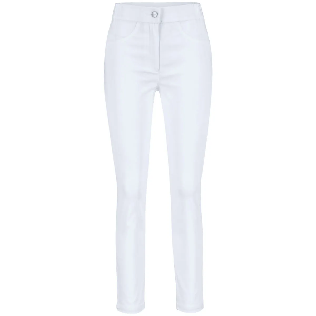 JOBELINE Pantaloni da cameriera Ellie 7/8; Taglia 52; bianco - immagine 1